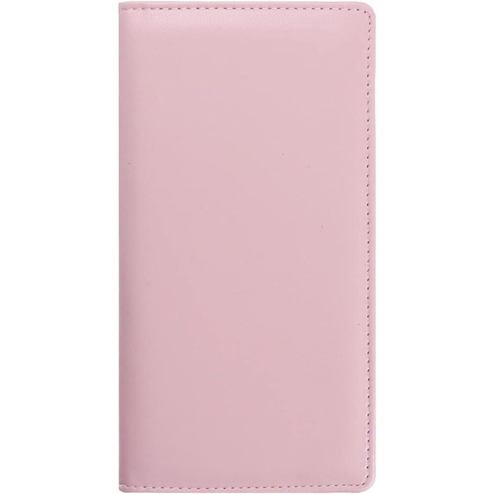 Leather Checkbook Cover for Men Women RFID Blocking by GNEGNI